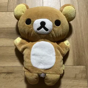 리락쿠마 핸드 퍼펫 헤이세이 레트로 봉제 인형