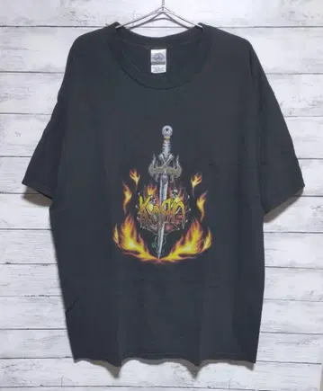 00s XL KORN DELTA 바디 소드 티셔츠 콘