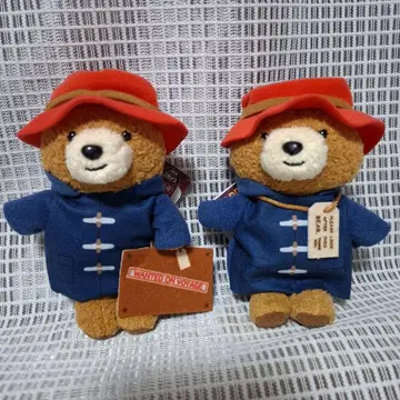 패딩턴 볼 체인이 달린 봉제 인형 2종 세트