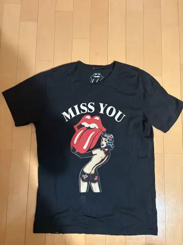 THEE HYSTERIC XXX MISS YOU 티셔츠 M