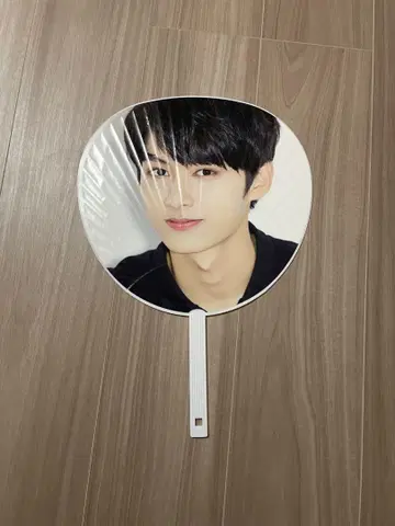 SEVENTEEN JUN 엣지 네이비 부채