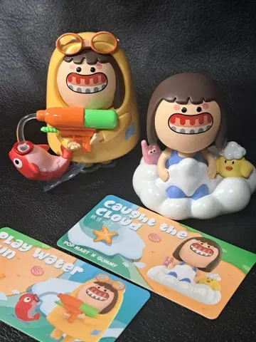 팝마트 피규어 GUMMY 해피랜드 2개 세트