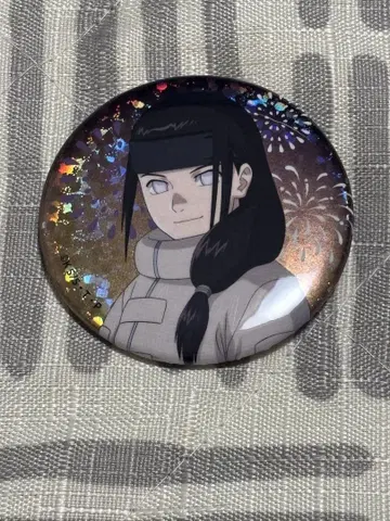 NARUTO 애니메이트 카페 히나타 나사 캔뱃지