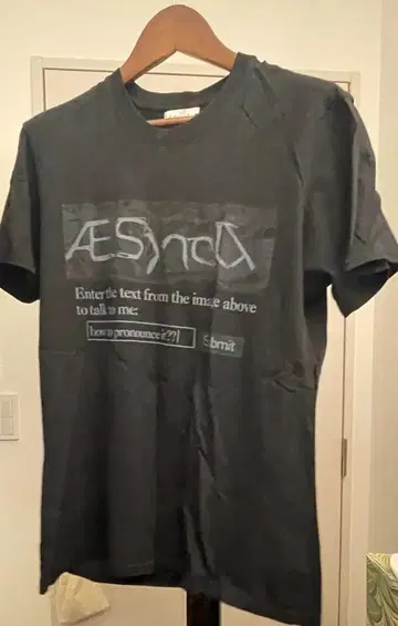 L AESYNCTX INTL 티셔츠 HOW TO PRONOUNCE IT