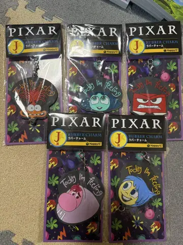 PIXAR 해피 복권 인사이드 헤드 러버 참 J상