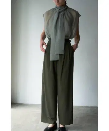클레인 베이직 탭 팬츠