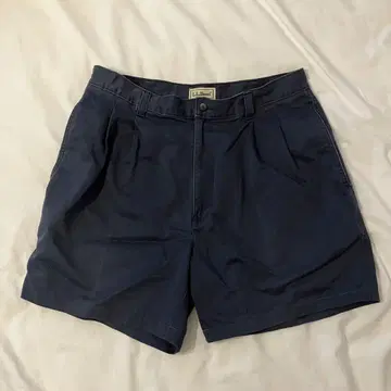 L.L.Bean 네이비 숏 팬츠