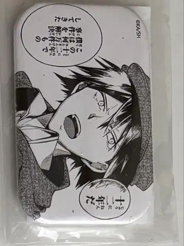 문호 스트레이독스 에도가와 란포 스퀘어 캔뱃지 원작 제비뽑기도