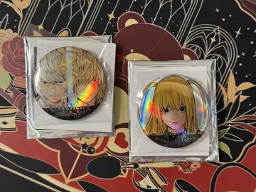 DEATHNOTE 데스노트 트레이딩 메탈 캔뱃지 2개 세트