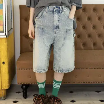 니코앤드 NKJ 2025AW 데님 하프 팬츠