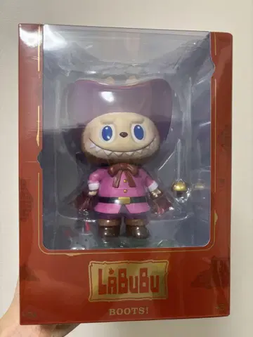 LABUBU BOOTS 피규어 핑크