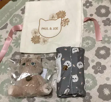 폴 & 조 마스코트 키링 & 에코백 2개 세트
