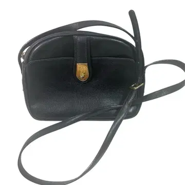 LANCEL 블랙 가죽 숄더백