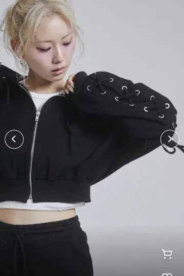 맨투맨 숏 팬츠 레이스업 숏 후드티 ENVYM 셋업