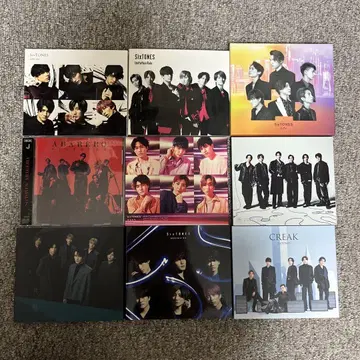 SixTONES CD 9장 세트