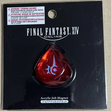 FF14 직업 아크릴 마그넷 빨간색 마도사