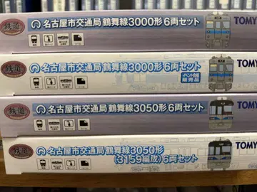 철도 컬렉션 쓰루마 선 3000형 3050형 4종 세트