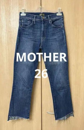 MOTHER INSIDER CROP STEP FRAY 26 컷오프