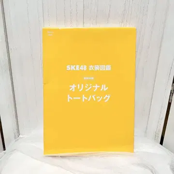 SKE48 의상 도감 부록 오리지널 토트백