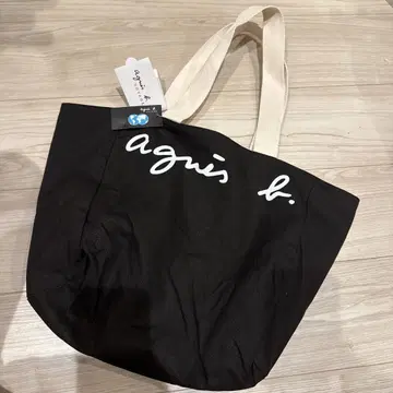 agnis b. 블랙 토트백