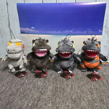 고질라 SD 봉제 인형 마스코트 전종 세트