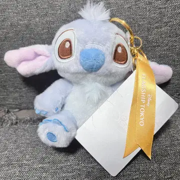 디즈니 플래그십 도쿄 스티치 봉제 인형 키링
