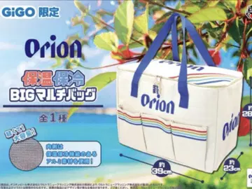 GIGO 한정판 Orion 보온 보냉 BIG 멀티 백 오리온 맥주