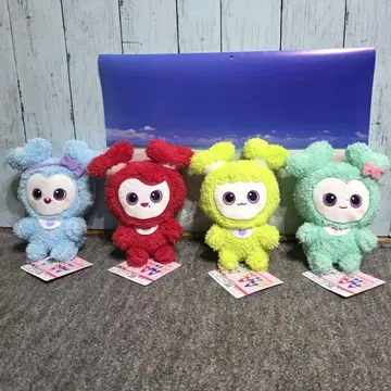 TWICE LOVELYS 푹신푹신 앉은 봉제 인형 4종 세트