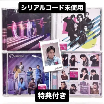 A! group Chameleon CD 4 형태 세트 블루레이 폴라로이드