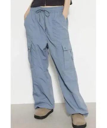 WAIST STRING 카고 팬츠 러그 아젬