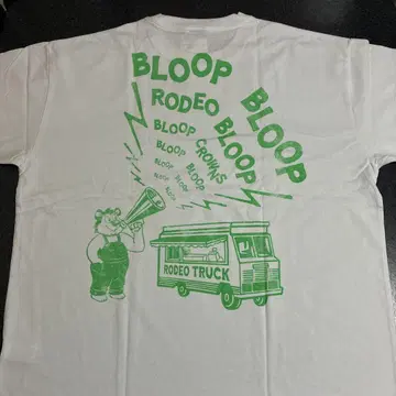 로데오 크라운즈 BLOOP RODEO TRUCK 그래픽 프린트 티셔츠
