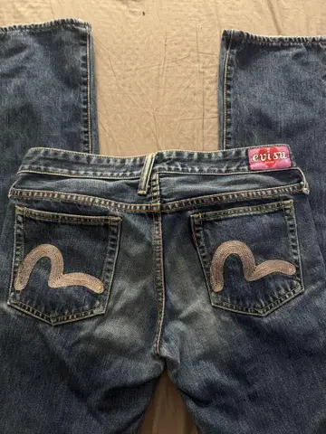 evisu 부츠 컷 데님