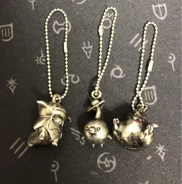 FF14 FFXIV 미니언 메탈 참 3개 묶음 판매 키링