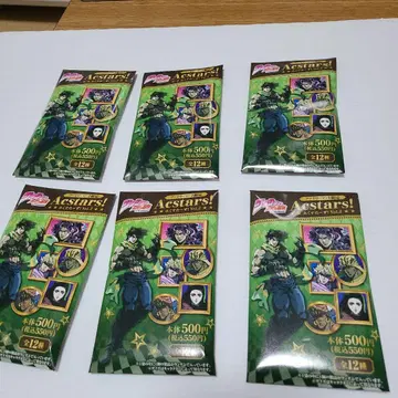 Aestars! 죠죠의 기묘한 모험 6팩 세트