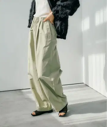 LEPSIM 이지 코쿤 팬츠 세이지 TALL
