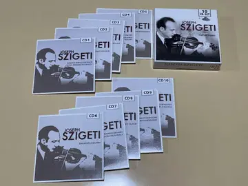 요제프 시게티 Joseph Szigeti 10CD 세트