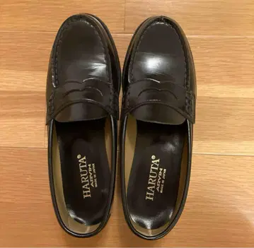 새상품급 HARUTA 로퍼 블랙 일본제 하루타