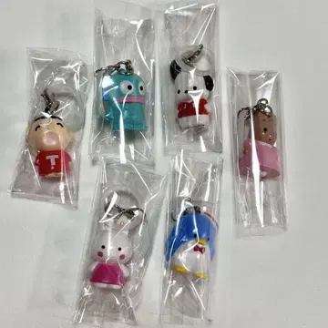 산리오 메지루시 액세서리 6개