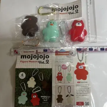 가챠의 mojojojo vol.2 3종 세트입니다.
