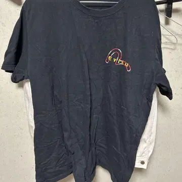 evisu 빅 카모메 티셔츠 XL