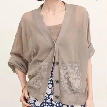 Sheer Cardigan (중고)