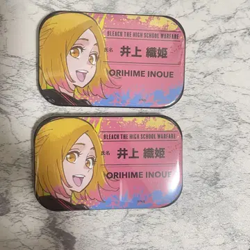 BLEACH WORLD 이노우에 오리히메 캔뱃지