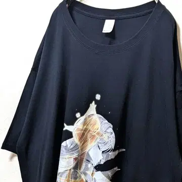 나이트 앨리스 빅 로고 티셔츠 블랙 검정 2XL 구제 의류