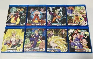 DRAGON BALL THE MOVIES BOX 포함 전 8권 세트