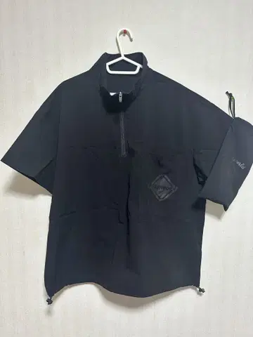 UVERworld 하프 지퍼 셔츠 블랙