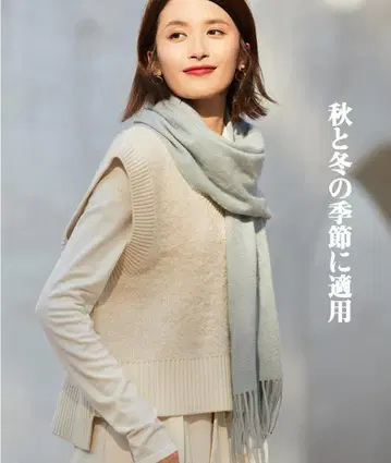 머플러 여성용 인기 캐시미어 터치 스톨 대형 라이트 그레이 겉옷