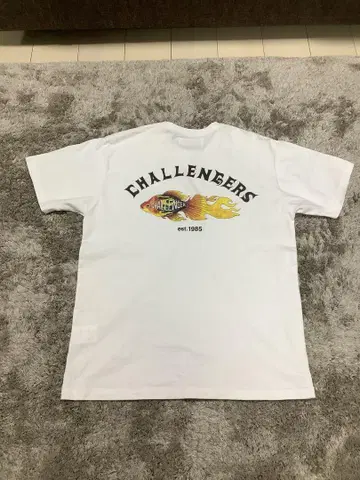 CHALLENGERS 티셔츠 화이트 1985년 설립