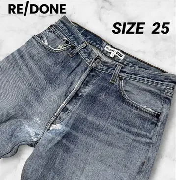 RE/DONE 리던 데님 팬츠 25 빈티지풍