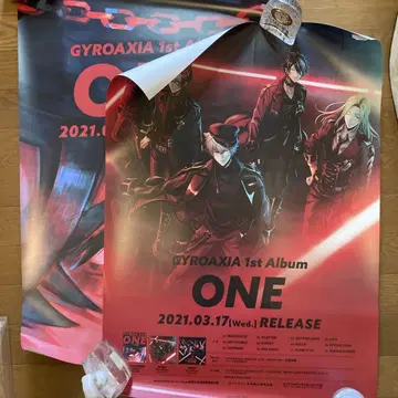 GYROAXIA 1st Album ONE B2 포스터 2개 세트