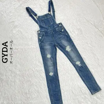 GYDA 오버롤 S 데미지 가공 제이다